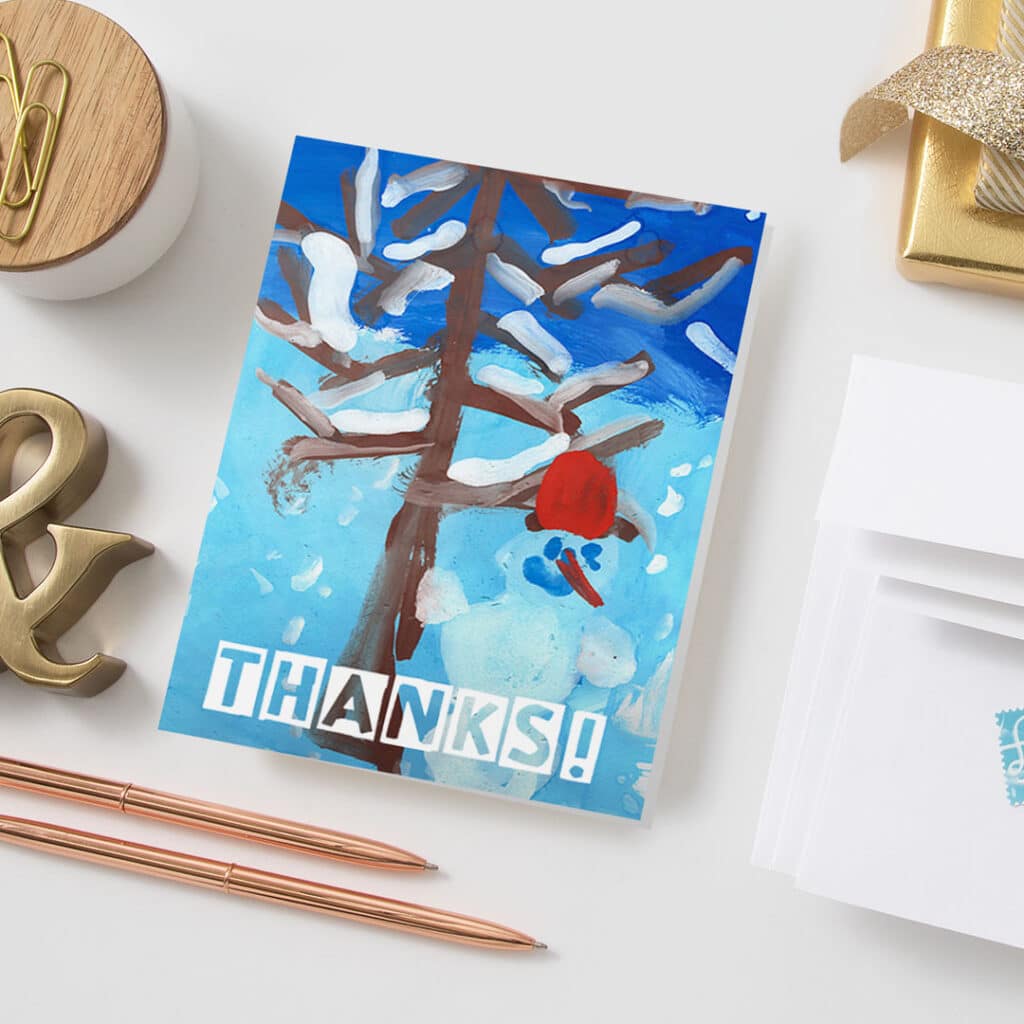 Send your Thank You Cards in style!