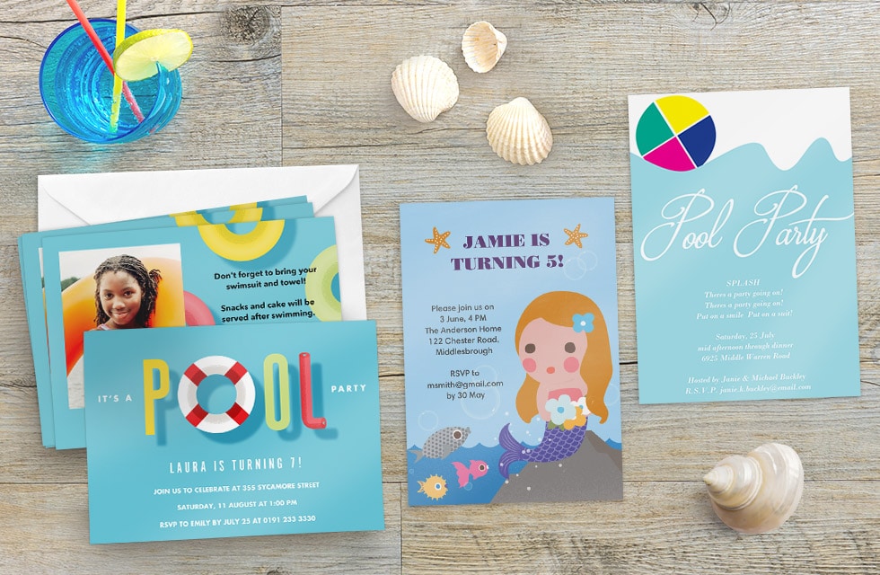 Fun Personalised Party Invitations for Kids