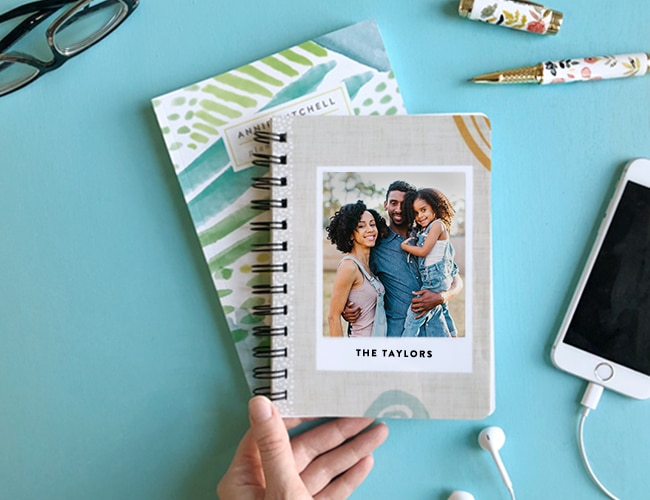 Customise the perfect notebook Snapfish UK