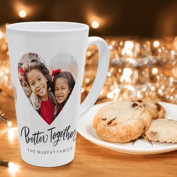 Personalised latte mugs