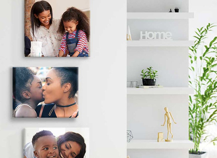 Create unique wall art, cost effectively, when you create your own photo canvas prints