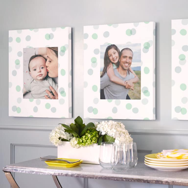 What are personalised canvas photo prints Snapfish UK