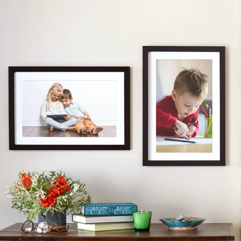 Customise photos with frames