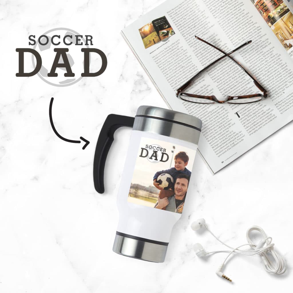 Personalized Travel Mugs for Dad Gifts for Him Dad's Coffee Mug