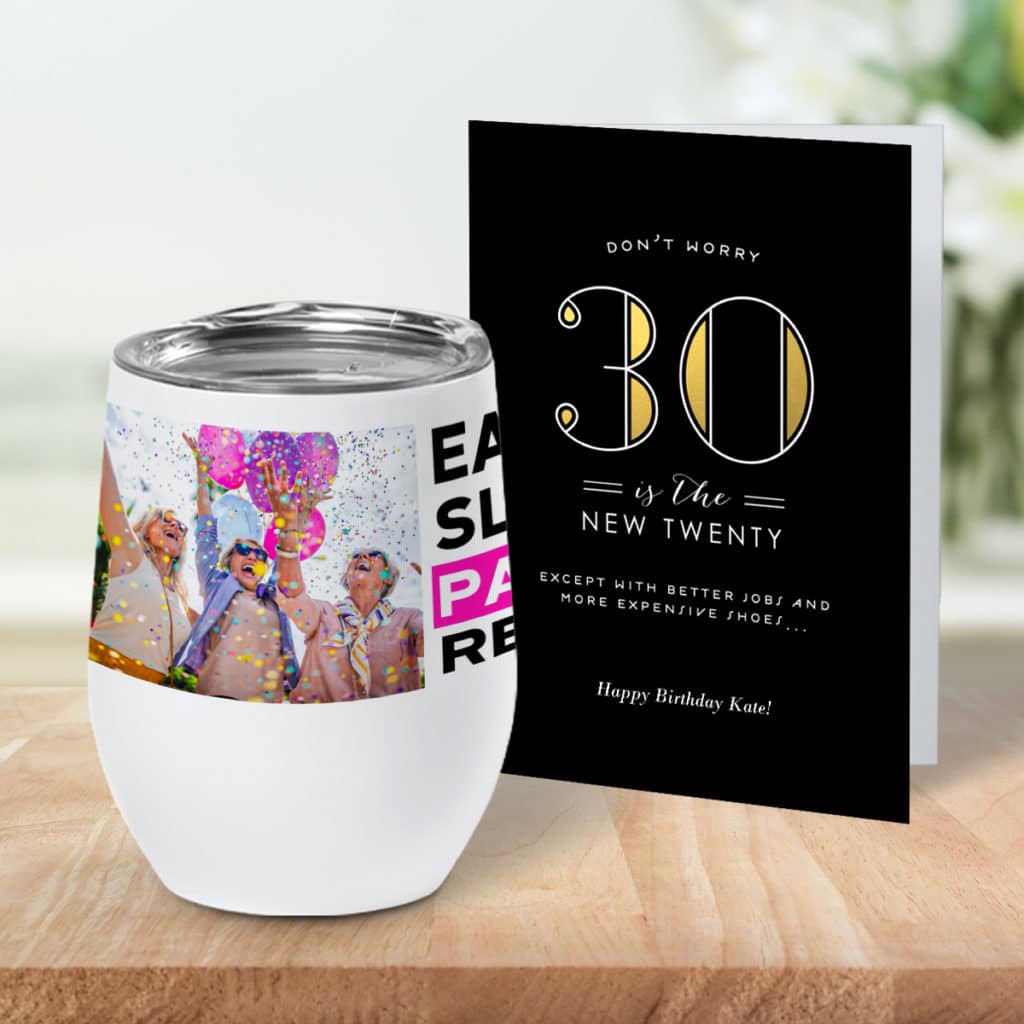 Custom cards and gifts make any birthday special