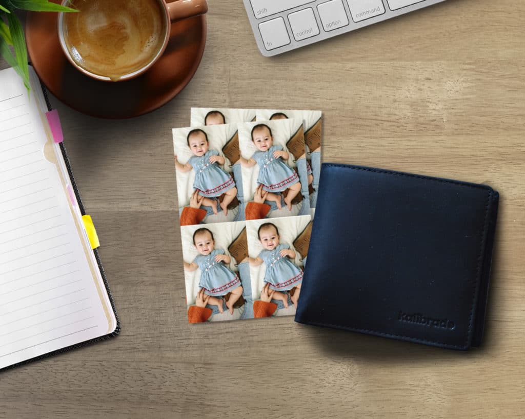 Brighten up wallets and purses with wallet print format photographs