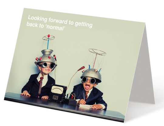 Celebrate the fun times with a thinking of you card, designed by you.