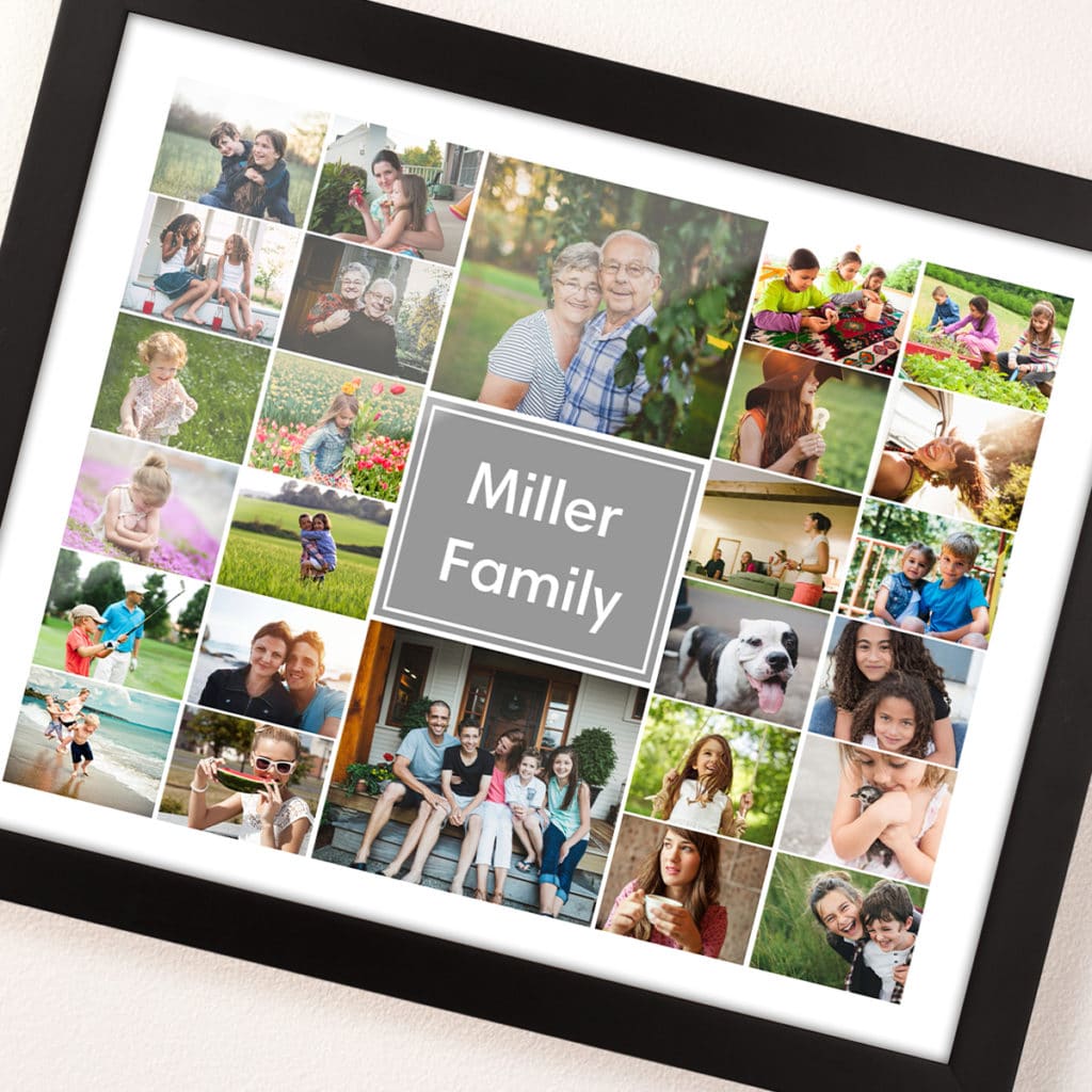 Too many photos? Collage print layouts mean you don't have to choose.