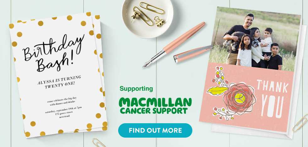 Snapfish supports Macmillan Cancer Support