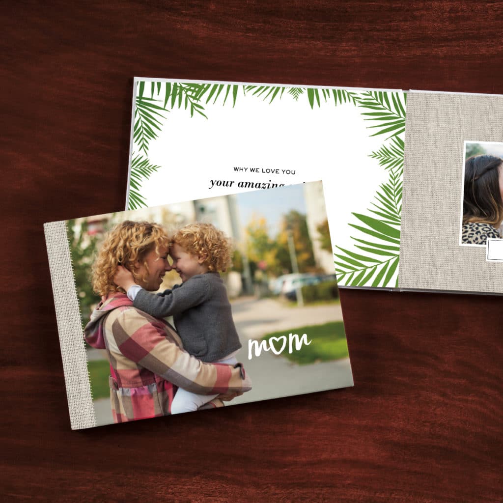 New photo gift designs for Mom + Dad. Creative photo book styles.