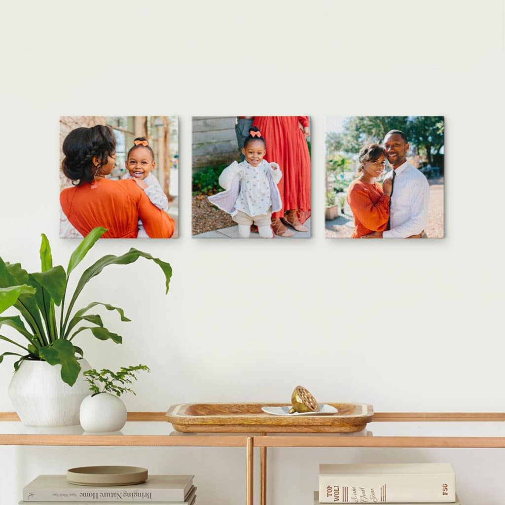 Canvas photo prints make your walls pop