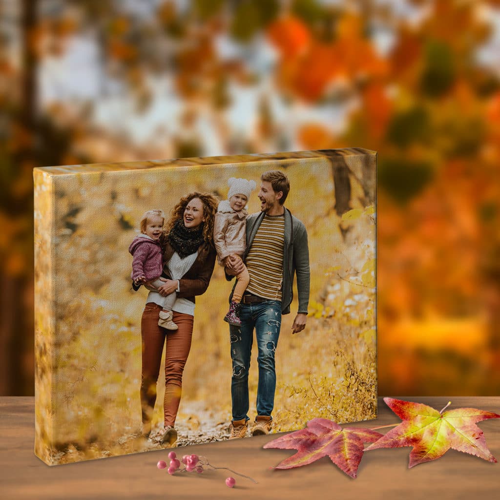 Fall in love with custom canvas prints