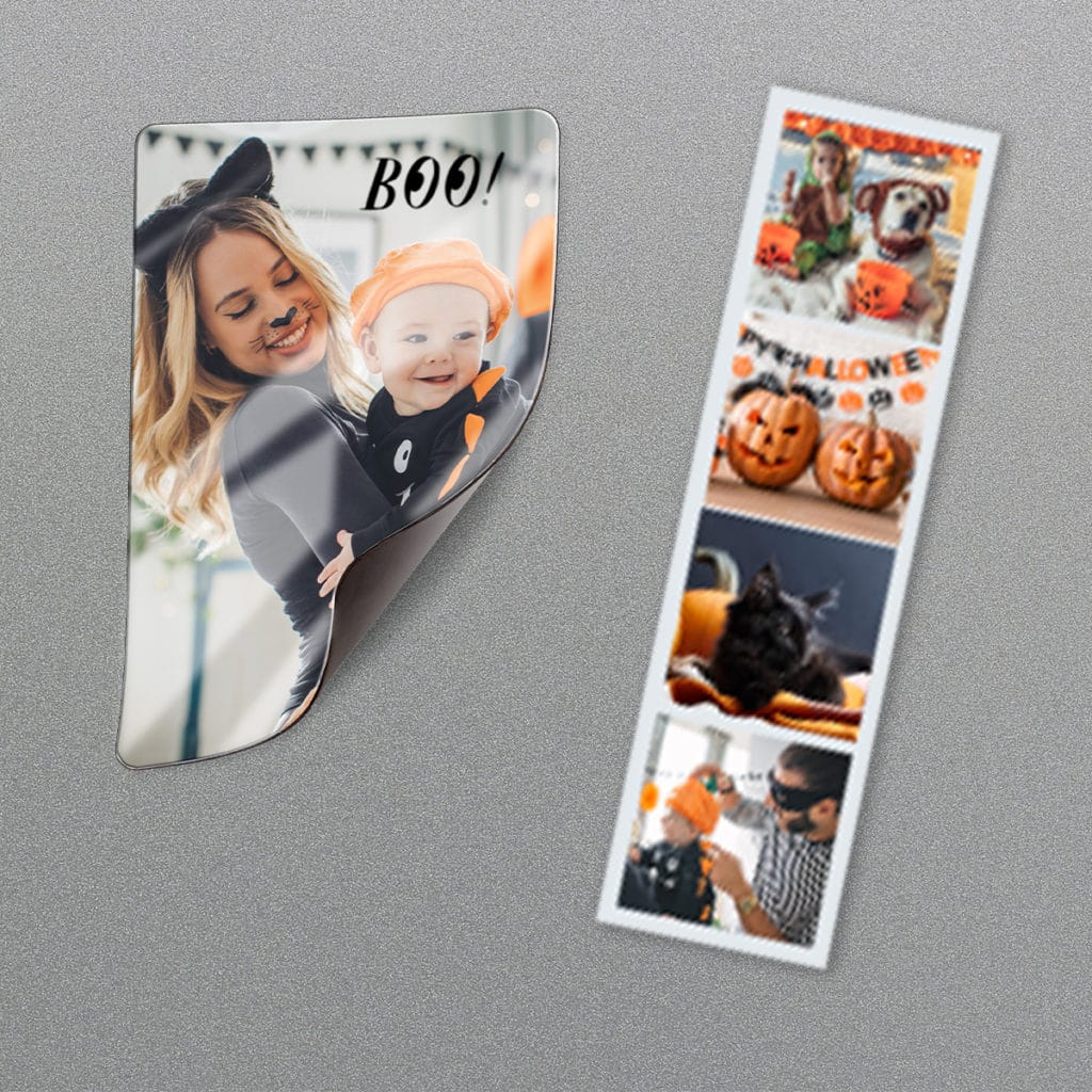 Vamp up your fridge with Halloween photo magnets