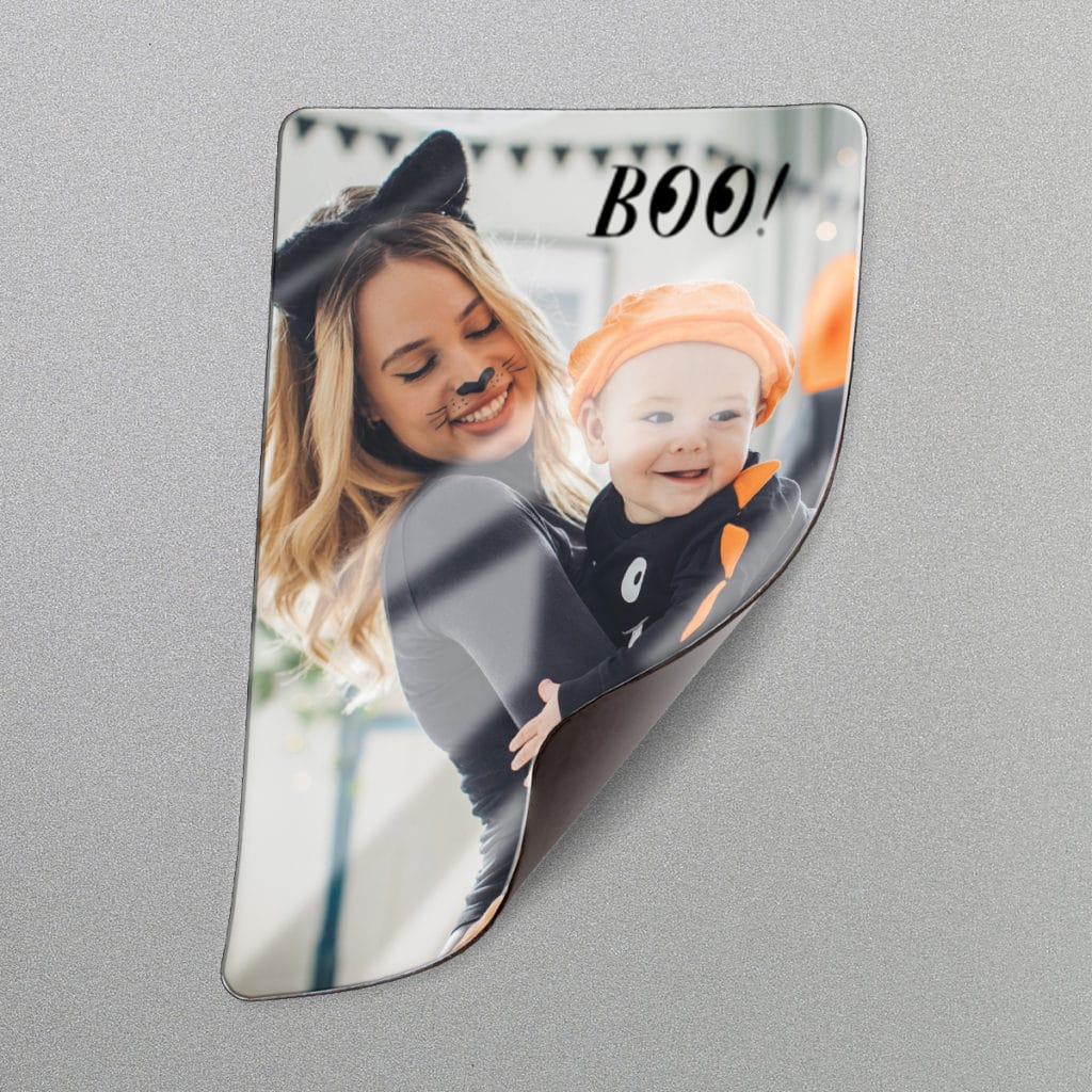 Vamp up your fridge with Halloween photo magnets
