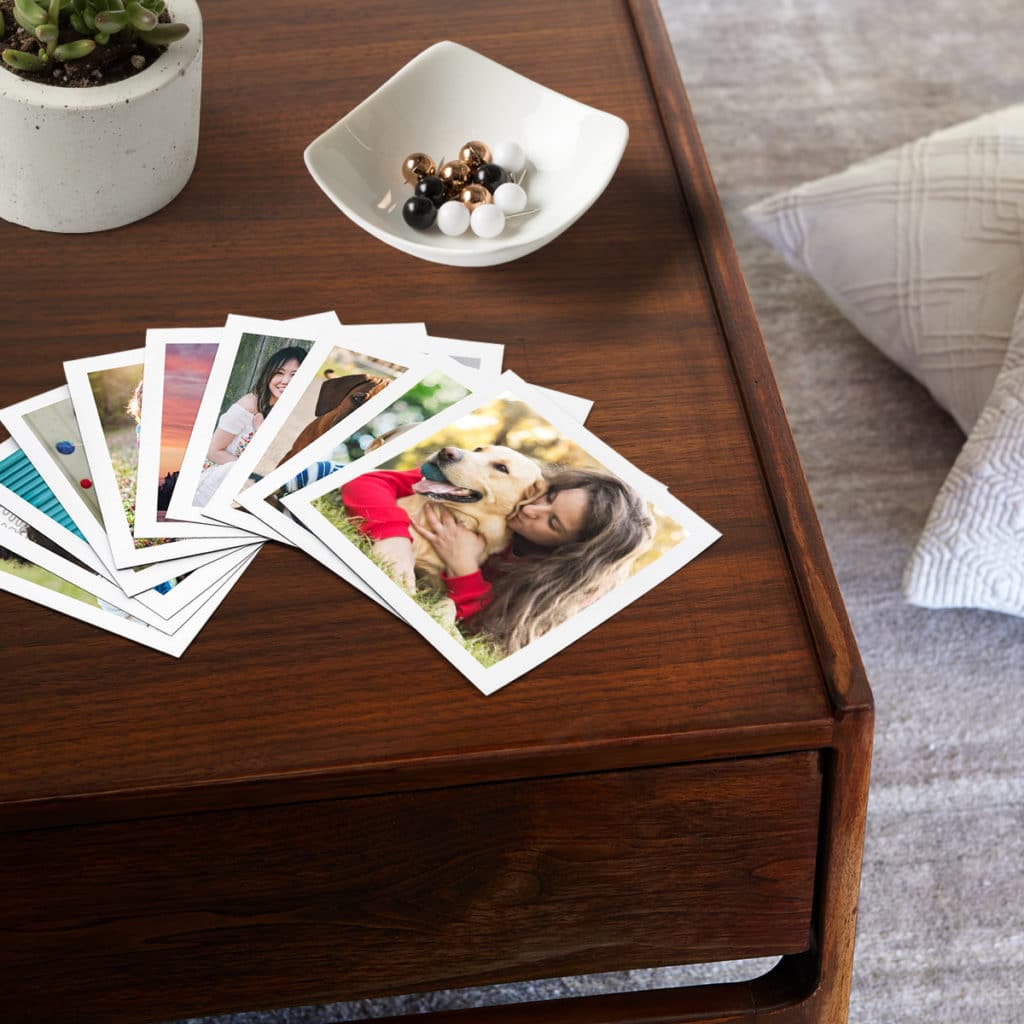Create small square photo prints - perfect for Instagram