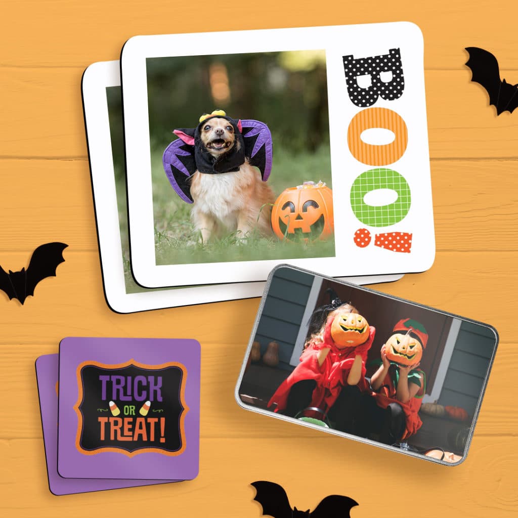 Create personalised gifts with photos of recent Halloween hauntings