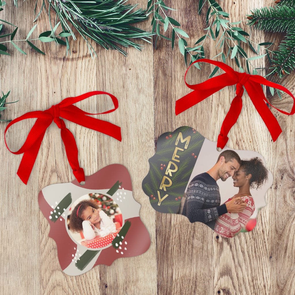 Create personalised Christmas ornaments online and in the app