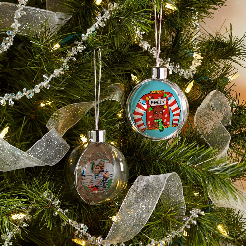 Create new tree trimming traditions with custom decorations