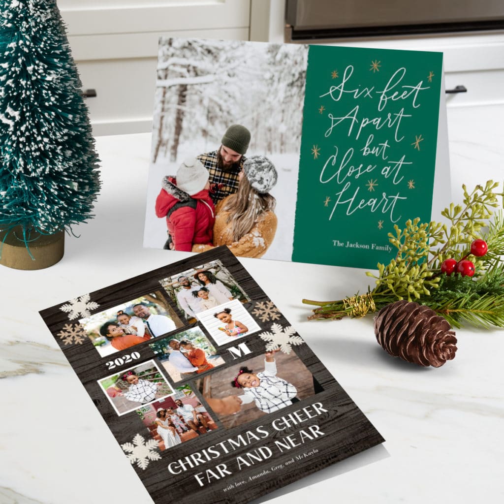 Create custom holiday greeting cards this Christmas