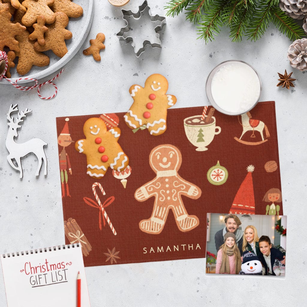 Leave custom treats for Santa