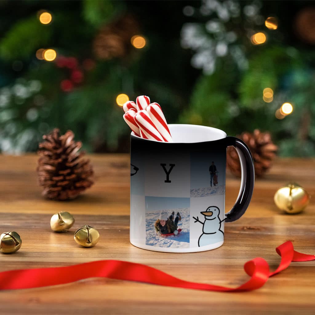 Make magic with heat sensitive photo mugs