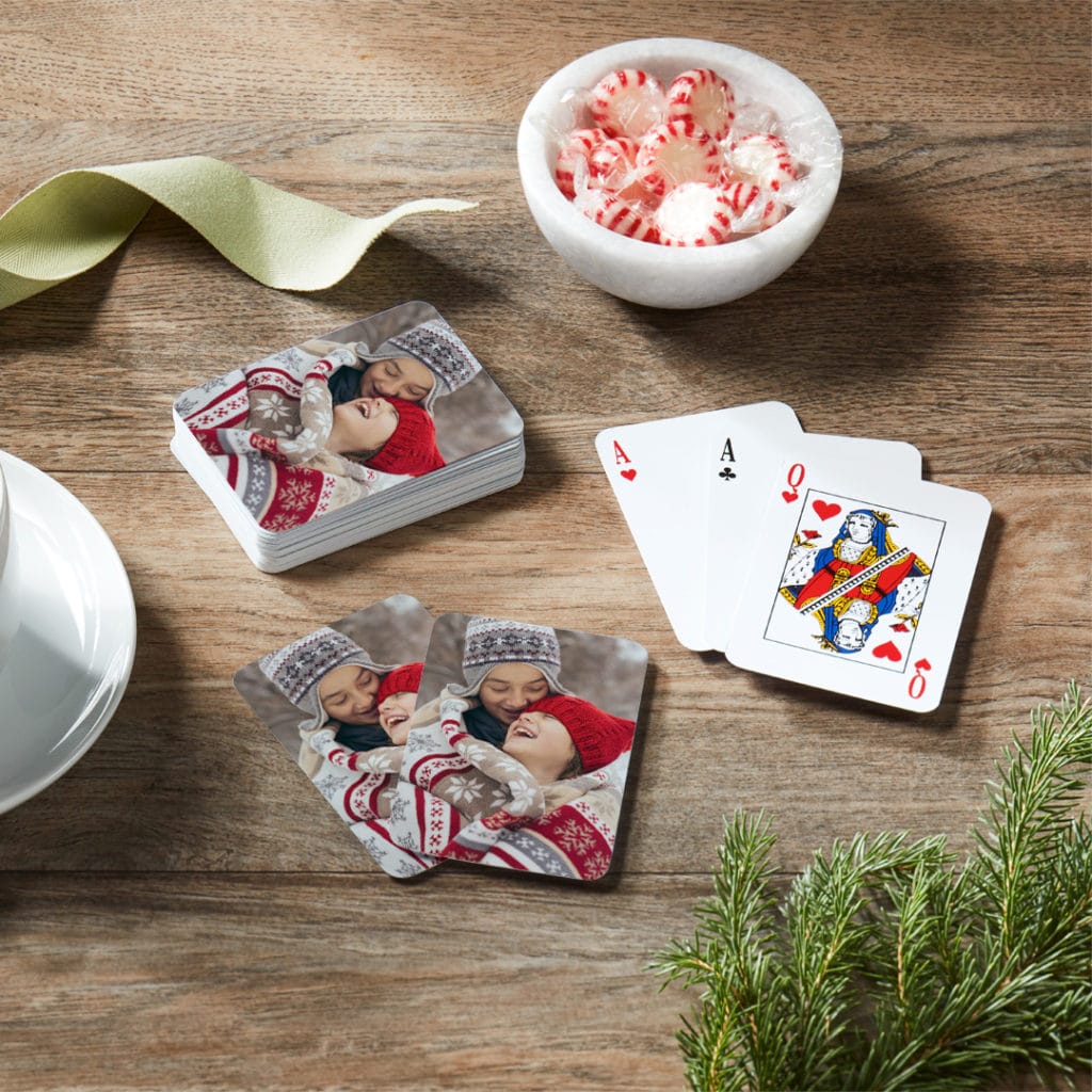Make card games personal with our photo playing cards