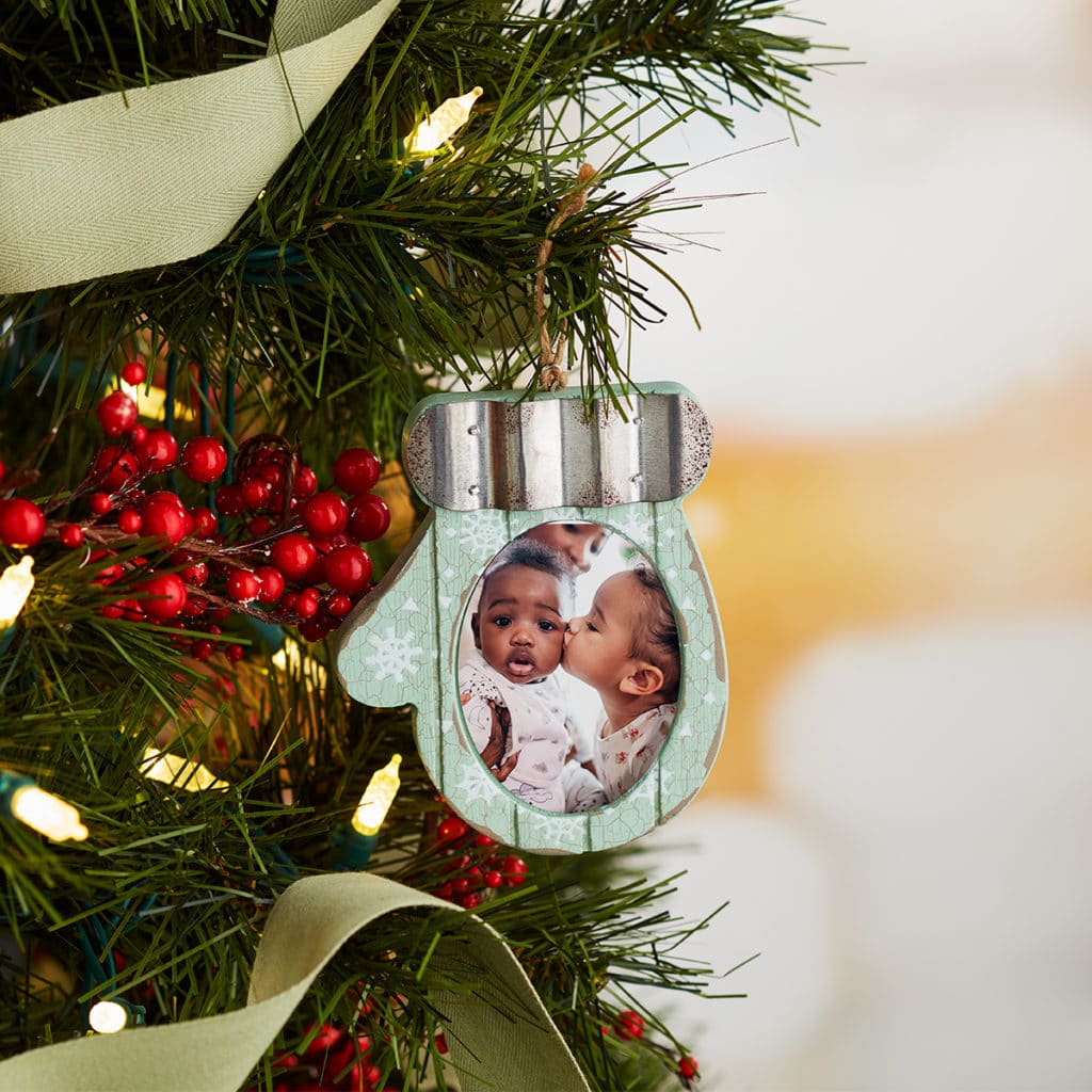 Customize your tree with Christmas ornaments