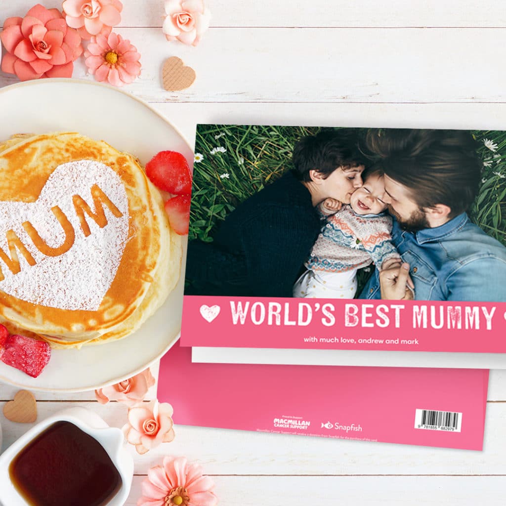 Create photo Mother's Day cards for new Mums