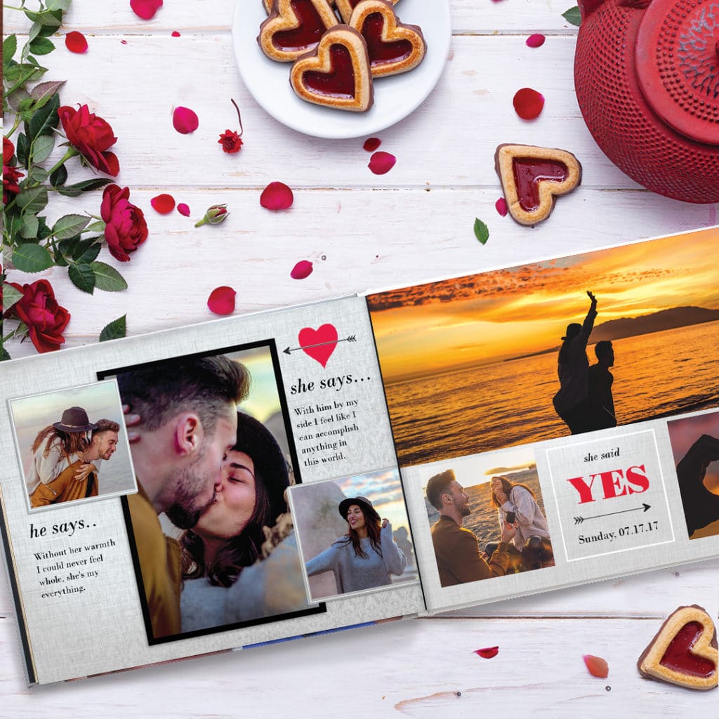 You will be lovestruck with this Valentines Day Photo Book design