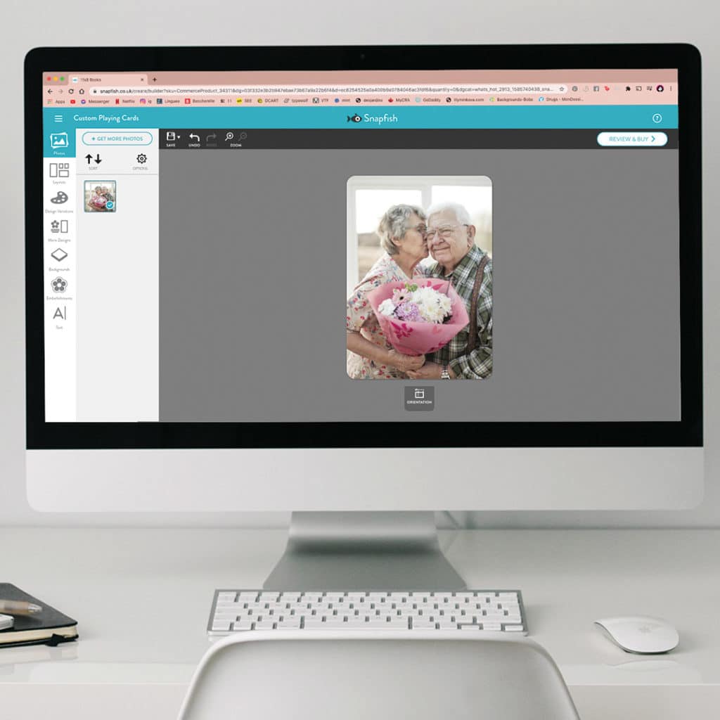 It's easy to create professional looking photo gifts with our easy to use builders