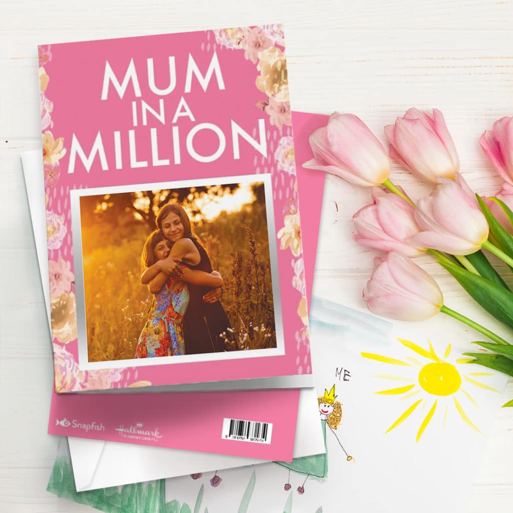 Hallmark Mother's Day cards are always a best seller. Customise yours with photos and text