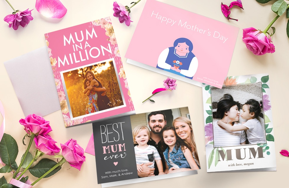 Snapfish best selling Mother's Day card designs