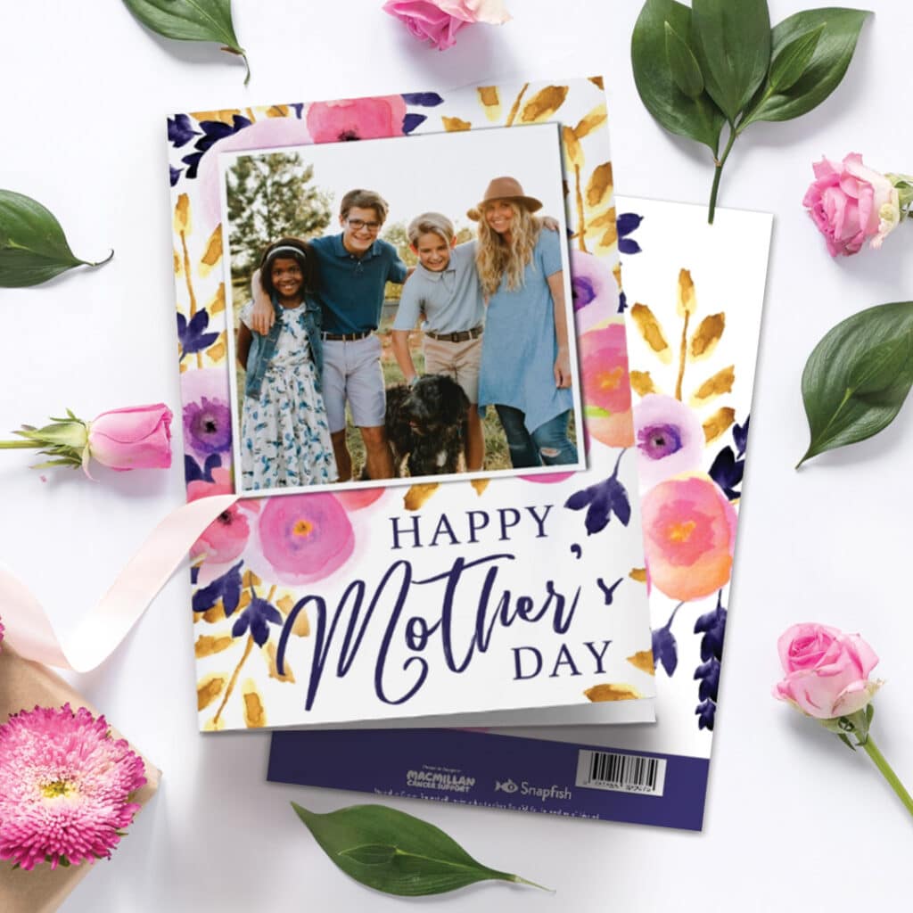 mother’s day folded card