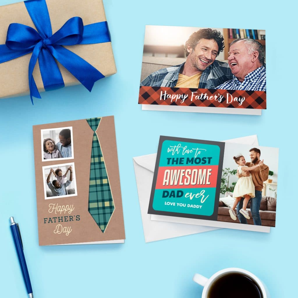 Father's Day card selection
