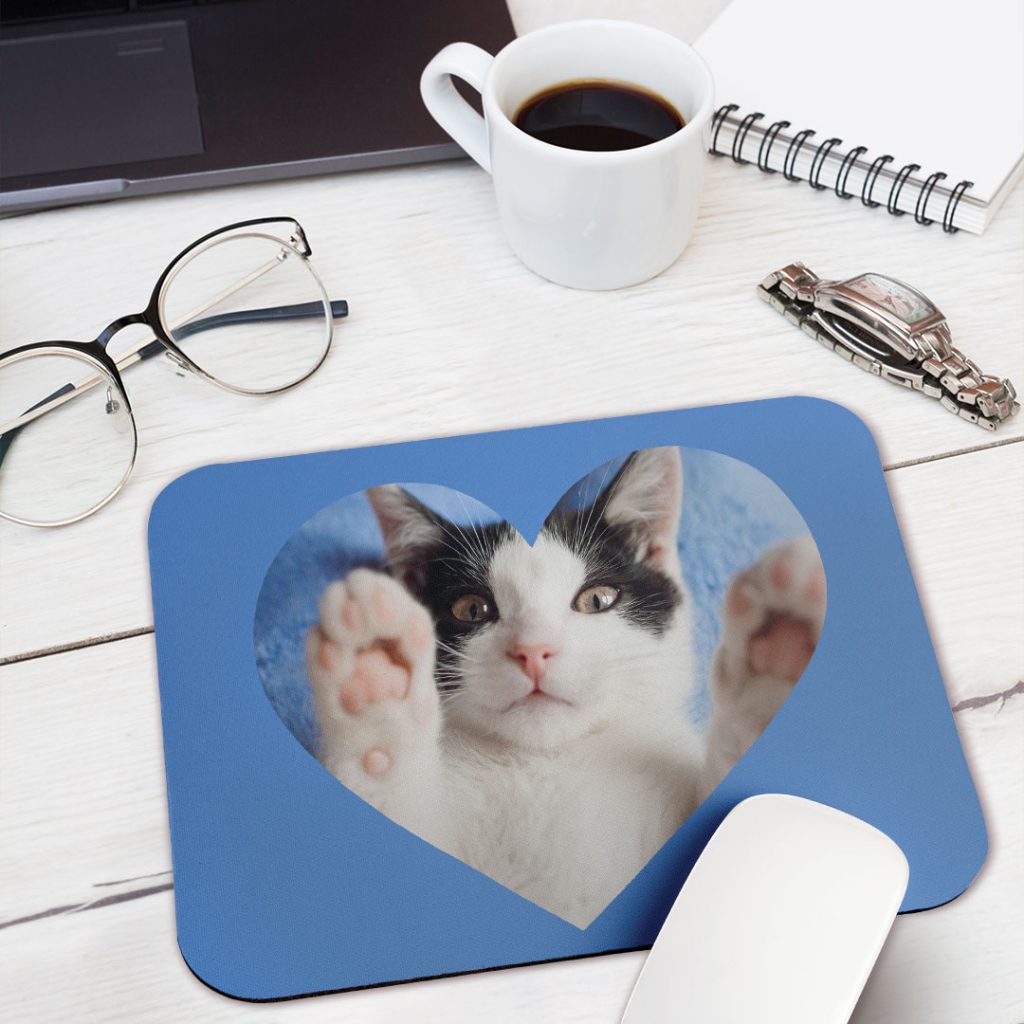 mousemat on workspace