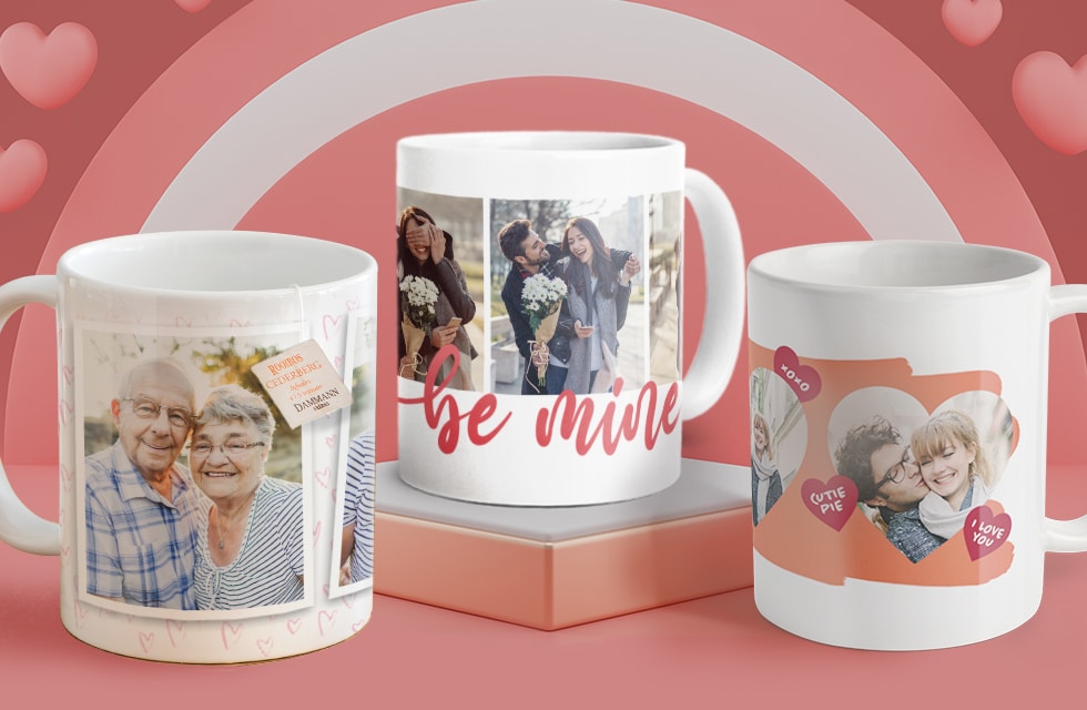 New custom mug designs for Valentines Day