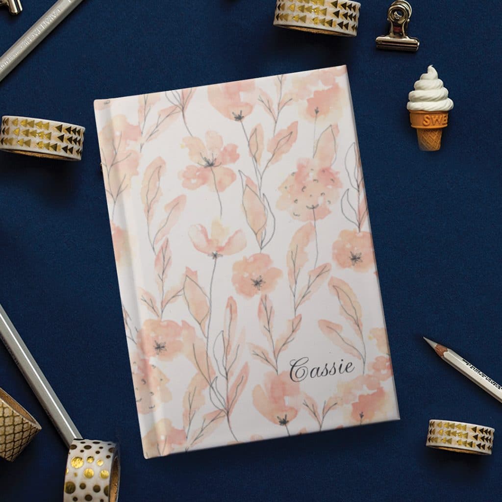 hardcover noteboook