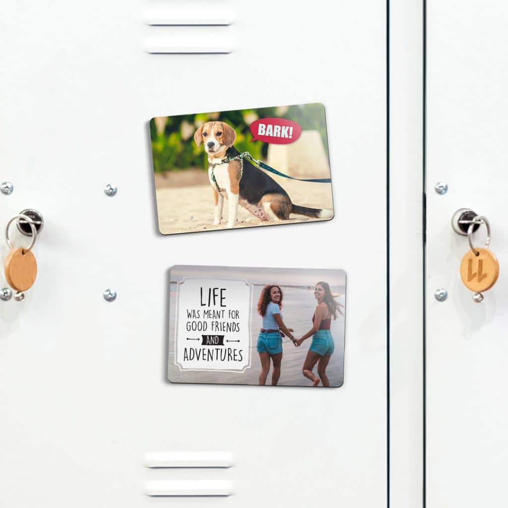 Show your fridge some love with heartfelt photo magnets