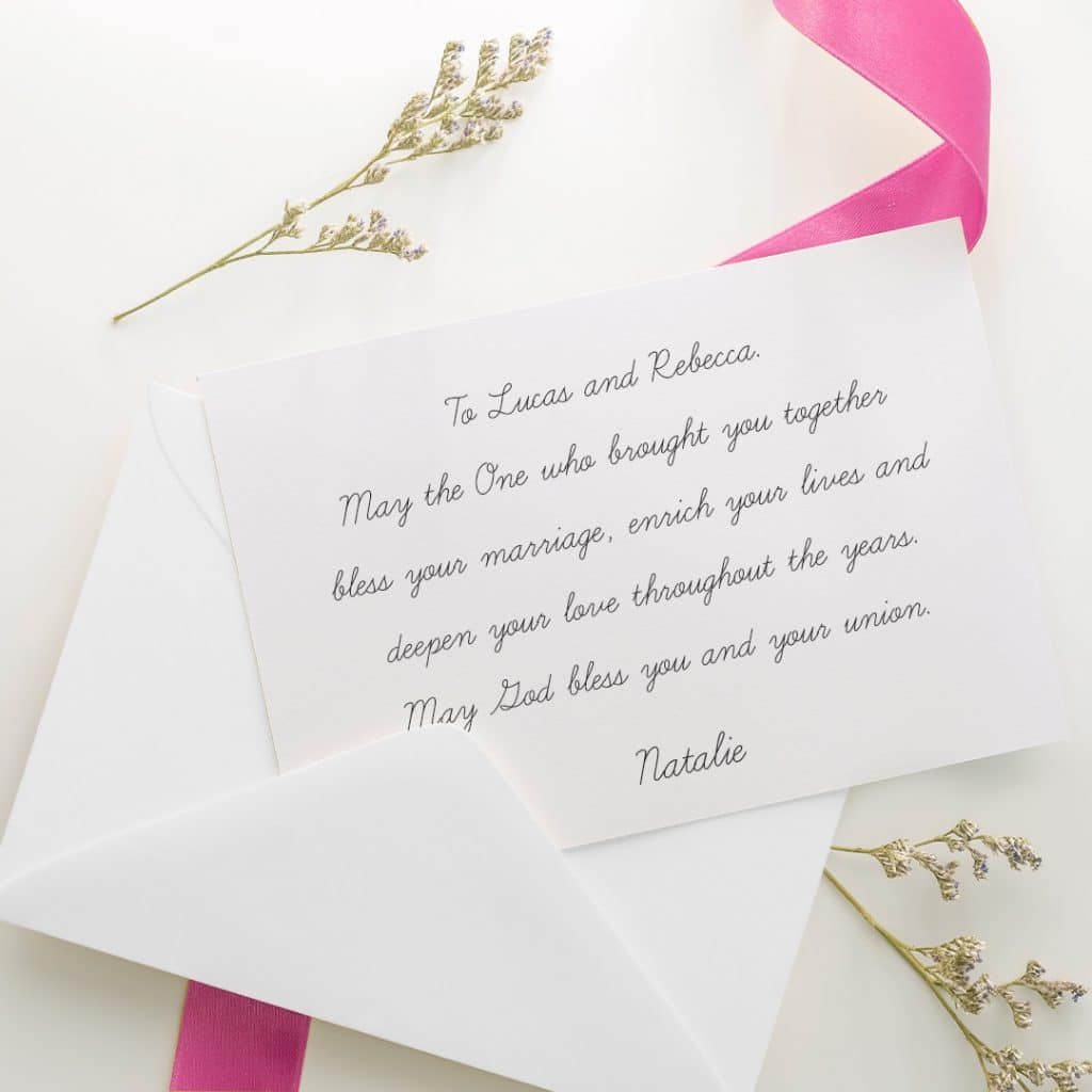 How to write the perfect wedding card message  Snapfish UK