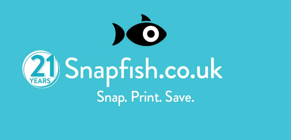 Snapfish logo - photo printing since 2000