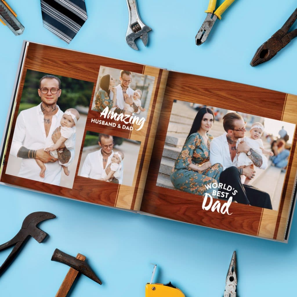 Create a Craftsman Dad photo book with Snapfish in minutes.