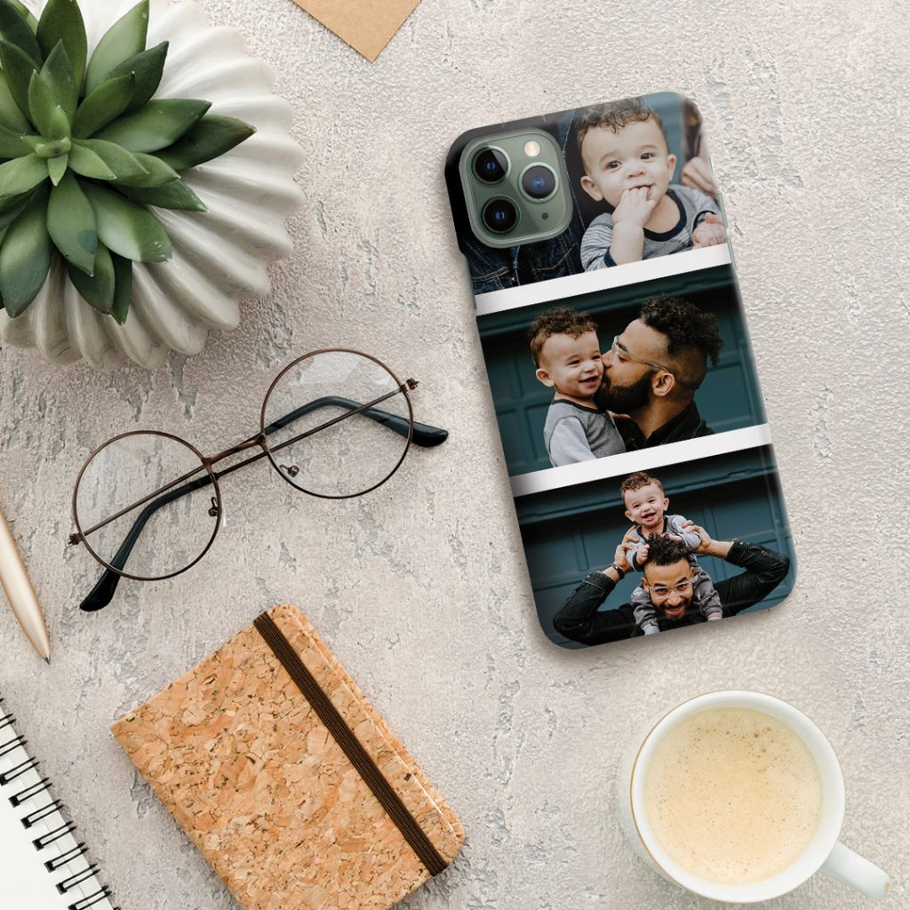 iPhone 12 photo case on phone makes a fun Father's Day gift