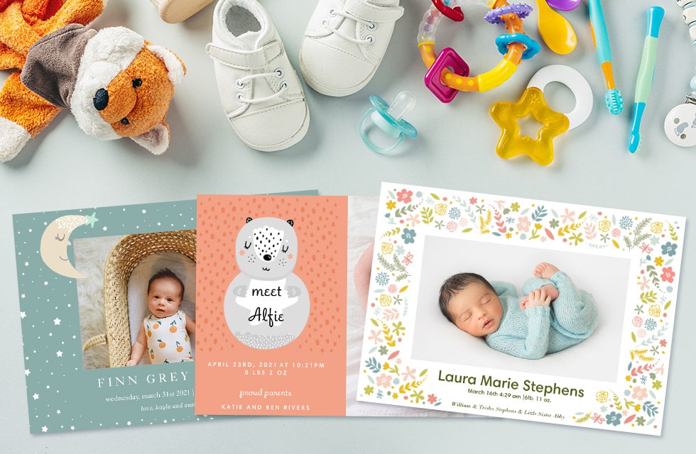 New Baby Announcement Wording Ideas Snapfish IE