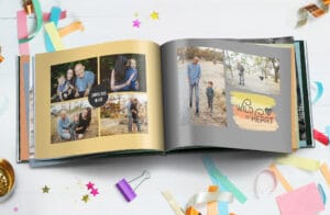 Celebrate birthdays with custom photo books of your photos